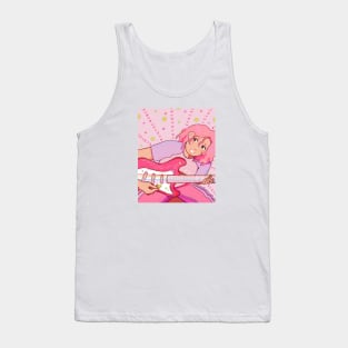 pink guitar Tank Top